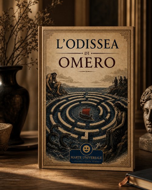 Copertina de L'Odissea di Omero